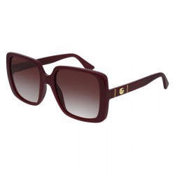 Gucci Logo GG0632S 003 Red Burgundy Occhiali da Sole